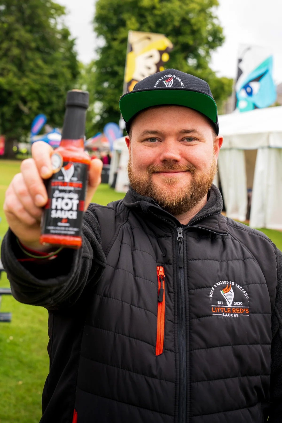 Shane Doherty, founder of Little Red’s Sauces